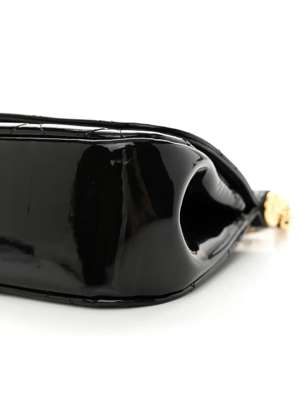 Chanel Patent Quilted Frame Clutch Flap #321617C19B